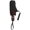Umbrela pliabila 21 inch, deschidere si inchidere automata, Everestus, 20IAN491, Poliester, Rosu