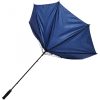 Umbrela 30 inch rezistenta la vant, maner EVA, Everestus, 20FEB0320, Poliester, Albastru, saculet inclus