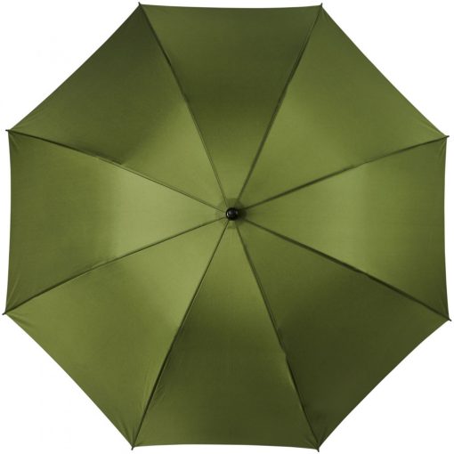 Umbrela de ploaie cu deschidere manuala 102 cm, Everestus, 20FEB0318, Poliester, Verde, saculet inclus