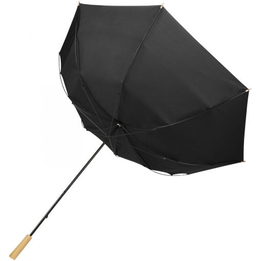 Umbrela rezistenta la vant, Everestus, 21OCT1069, 97 x Ø 130 cm, Poliester, Negru