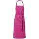 Sort de bucatarie cu 2 buzunare, Everestus, VA09, poliester, bumbac, magenta