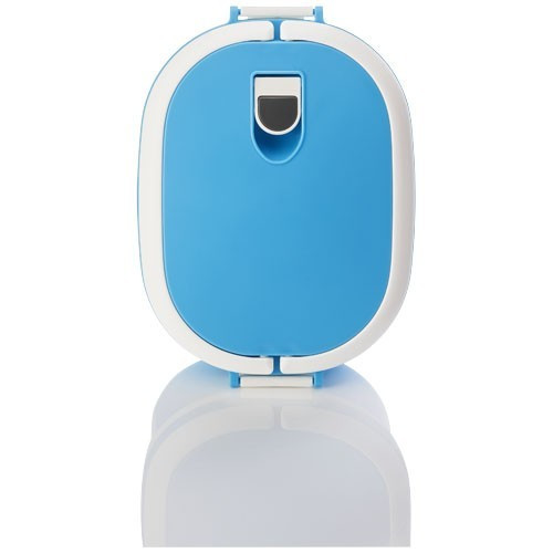 Caserola pranz, 750 ml, Everestus, CAE11, plastic, cauciuc, albastru, alb