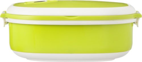 Caserola pranz, 750 ml, Everestus, CAE12, plastic, cauciuc, verde, alb