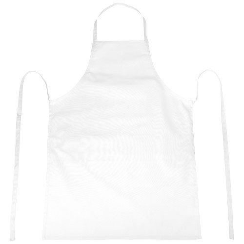 Sort de bucatarie cu cordon, din bumbac 100%, Everestus RA11, alb
