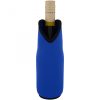 Husa pentru vin, Everestus, 22FEB0027, 26xØ 7.5 cm, Neopren, Albastru, saculet inclus