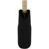 Husa pentru vin, Everestus, 22FEB0028, 26xØ 7.5 cm, Neopren, Negru, saculet inclus