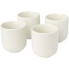 Set 4 cani espresso, Seasons, 42FEB230450, 90 ml, 6.2x5.8 cm, Ceramica, Alb