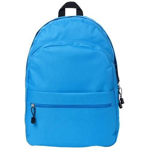 Rucsac confortabil, curele ajustabile, buzunar frontal, Everestus, TD, poliester, albastru aqua