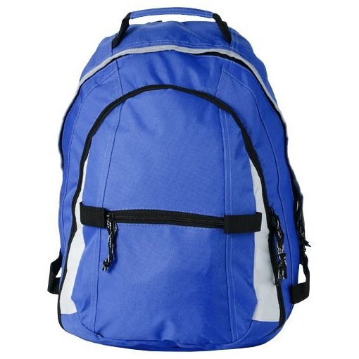 Rucsac confortabil, curele ajustabile, 2 compartimente, Everestus, CO, poliester, albastru, saculet si eticheta bagaj incluse