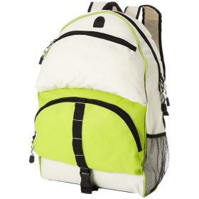  Rucsac cu buzunar frontal, 2 buzunare laterale mesh, curele de umar captusite, Everestus, UH, 600D poliester, verde