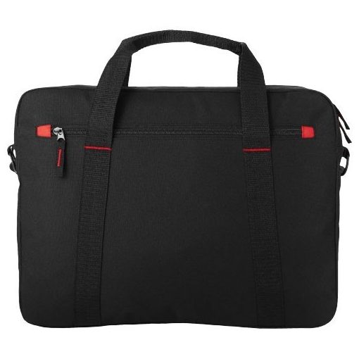 Servieta Laptop, Everestus, 15.4 inch, 600D poliester, negru, saculet de calatorie si eticheta bagaj incluse