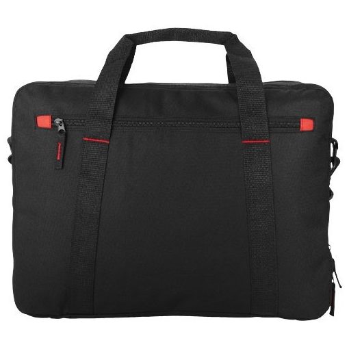 Servieta Laptop, Everestus, VR, 15.4 inch, 600D poliester, negru, saculet de calatorie si eticheta bagaj incluse