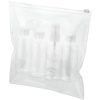 Geanta cu 4 recipiente cosmetice pentru calatorii cu avionul, Everestus, TO01, pvc, transparent