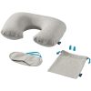 Set de calatorie compus din 4 piese, Everestus, MI01, bumbac, lana, gri