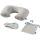 Set de calatorie compus din 4 piese, Everestus, MI01, bumbac, lana, gri