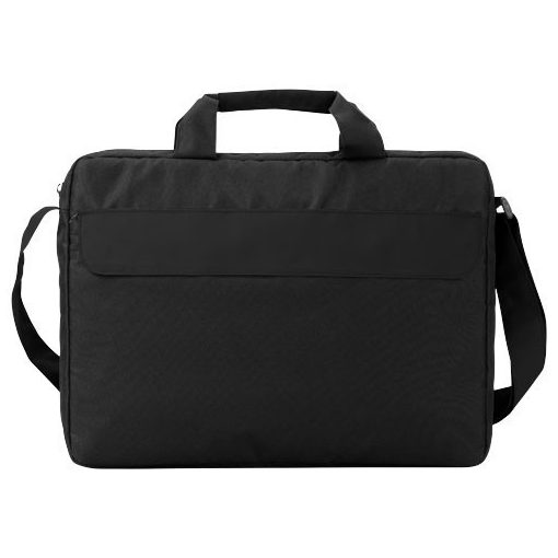 Geanta de conferinte si Laptop, Everestus, OA, 15.6 inch, 300D poliester, negru, saculet de calatorie si eticheta bagaj incluse