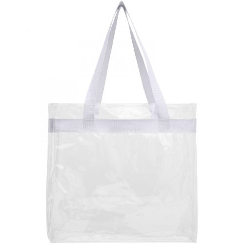 Sacosa transparenta, 21MAR2326, 30.5x30.5x15.2 cm, Everestus, Plastic, Alb