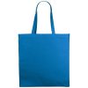 Sacosa de cumparaturi cu manere de 31 cm, Everestus, 20IAN2012, Albastru, Bumbac, saculet si eticheta bagaj incluse