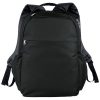 Rucsac Laptop, Everestus, SM, 15.6 inch, 600D poliester, negru, saculet de calatorie si eticheta bagaj incluse