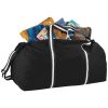 Geanta de umar de voiaj, Everestus, WR, panza 407 g/m² bumbac, negru, saculet de calatorie si eticheta bagaj incluse