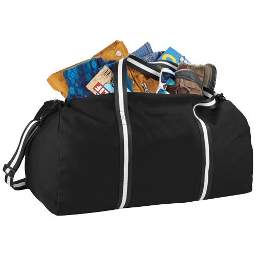 Geanta de umar de voiaj, Everestus, WR, panza 407 g/m² bumbac, negru