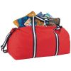 Geanta de umar de voiaj, Everestus, WR, panza 407 g/m² bumbac, rosu, saculet de calatorie si eticheta bagaj incluse