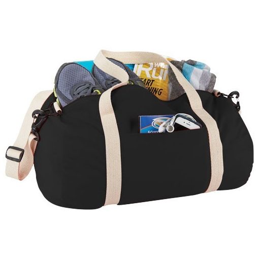 Geanta de umar, Everestus, CE, panza 170 g/m² bumbac, negru, saculet de calatorie si eticheta bagaj incluse