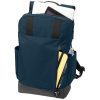 Rucsac Laptop, Everestus, CU, 15.6 inch, 300D poliester cu tarpaulin, albastru, saculet de calatorie si eticheta bagaj incluse