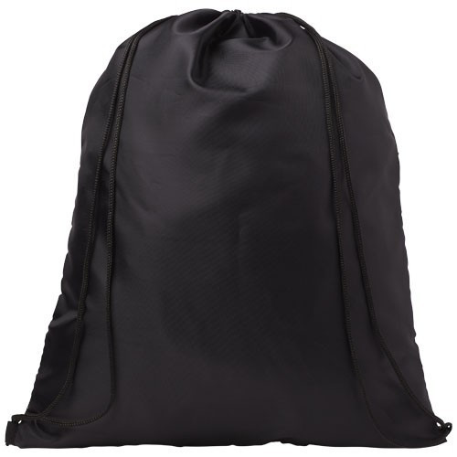 Saculet cu 2 buzunare frontale din plasa, poliester 210D, Everestus, 8IA19057, verde lime