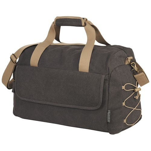 Geanta de umar, Field & Co, VE, 16 oz bumbac panza, gri