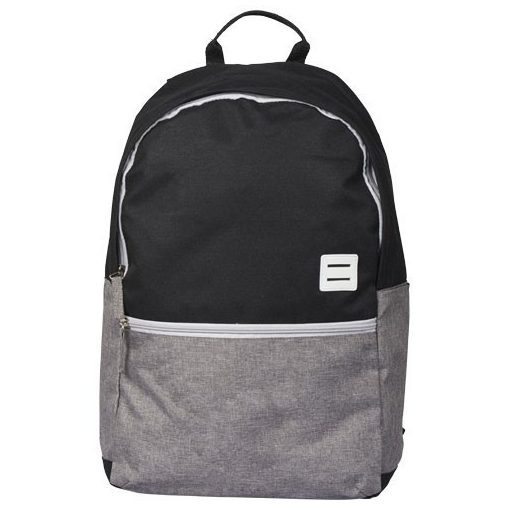 Rucsac Laptop, Everestus, OR, 15 inch, 600D Polycanvas, gri, negru, saculet de calatorie si eticheta bagaj incluse