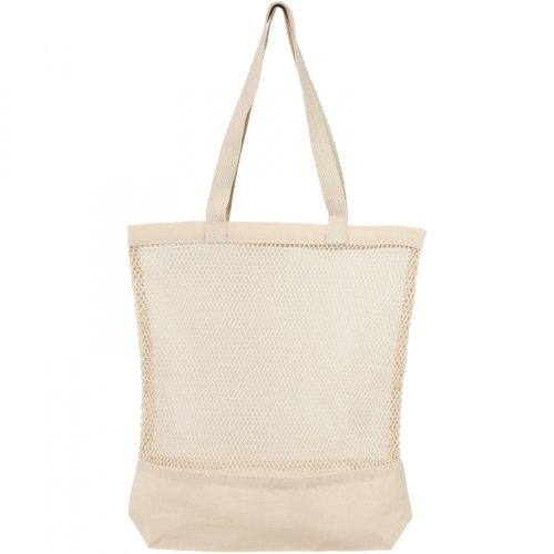 Sacosa de cumparaturi 41x39 cm, Everestus, 20FEB1375, Bumbac, Natur