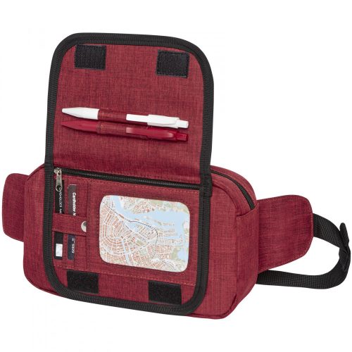 Borseta sport, 21MAR2300, 25x15x7 cm, Everestus, Poliester, Rosu