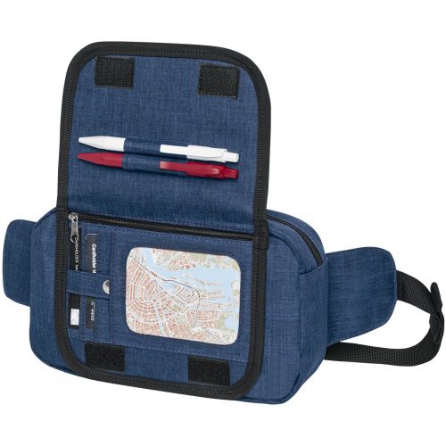 Borseta sport, 21MAR2302, 25x15x7 cm, Everestus, Poliester, Albastru