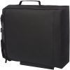 Rucsac laptop, Everestus, 21OCT0020, 55 x 35 x 45 cm, 15 inch, Tarpaulin, Negru, saculet si eticheta bagaj incluse