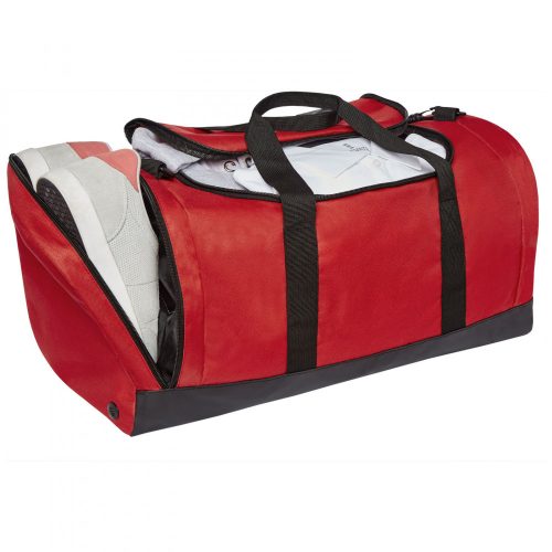 Geanta sport, 21MAR1521, 55x27x27 cm, Everestus, Poliester, Rosu