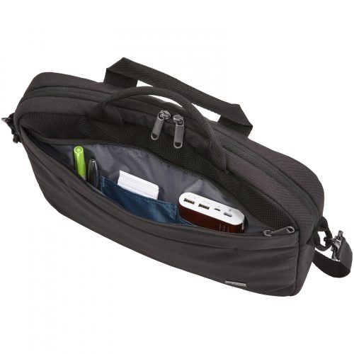 Geanta laptop si tableta, 21MAR1010, 37x29x7 cm, 14 inch, Case Logic, Poliester, Negru