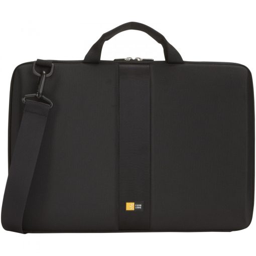 Geanta laptop cu manere si curea, 21MAR1022, 41.7x29x4.1 cm, 16 inch, Case Logic by AleXer, EVA, Negru, breloc inclus