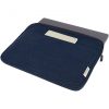 Husa laptop 14 inch, 2401E14726, Everestus, 38.5x26.5x2.5 cm, Bumbac, Albastru navy