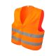 Vesta reflectorizanta adulti cu inaltime de 165-180 cm, Everestus, 20IAN1024, Portocaliu, Poliester