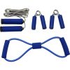 Set 4 accesorii fitness, Everestus, 9IA19039, Poliester, Albastru
