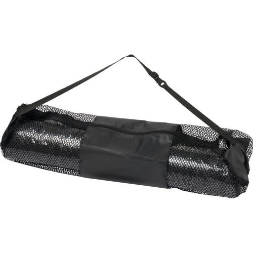 Saltea de Yoga cu suprafata texturata, Everestus, 9IA19034, PVC, Gri, Negru