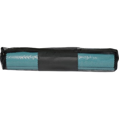 Saltea de Yoga cu suprafata texturata, Everestus, 9IA19035, 170x60 cm, PVC, Gri, Verde Mint