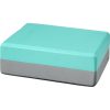 Accesoriu Yoga Block, usor si versatil, Everestus, 9IA19043, EVA, Gri, Verde