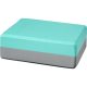 Accesoriu Yoga Block, usor si versatil, Everestus, 9IA19043, EVA, Gri, Verde