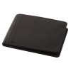 Portofel cu protectie RFID, Everestus, AR, pu si poliester, negru, 120x15x90 mm
