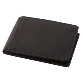   Portofel cu protectie RFID, Everestus, AR, pu si poliester, negru, 120x15x90 mm