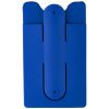 Suport telefon cu portcard inclus, Everestus, STT104, silicon, albastru