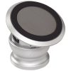 Suport telefon auto magnetic rotativ, Everestus, STT111, aluminiu, gri
