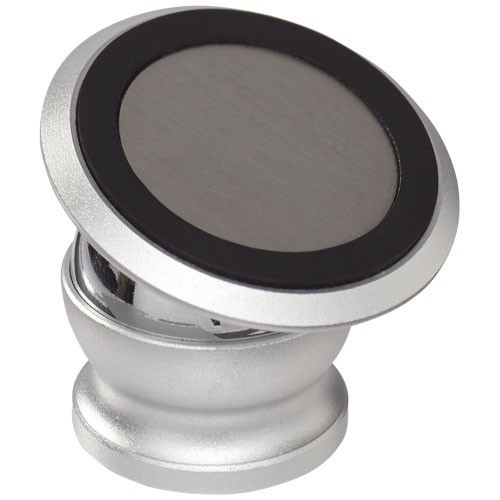 Suport telefon auto magnetic rotativ, Everestus, STT111, aluminiu, gri